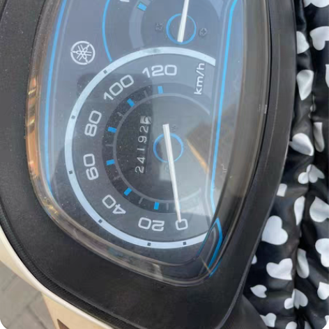 19年雅马哈巧格i，车没什么毛病，有小剐蹭...