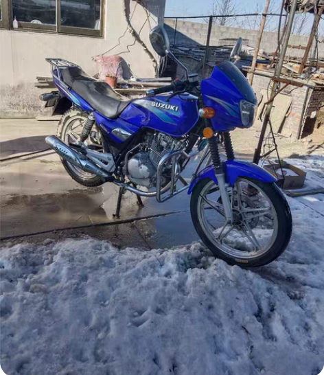 出售一台铃木钻豹双启动的一万多公里车子九诚...