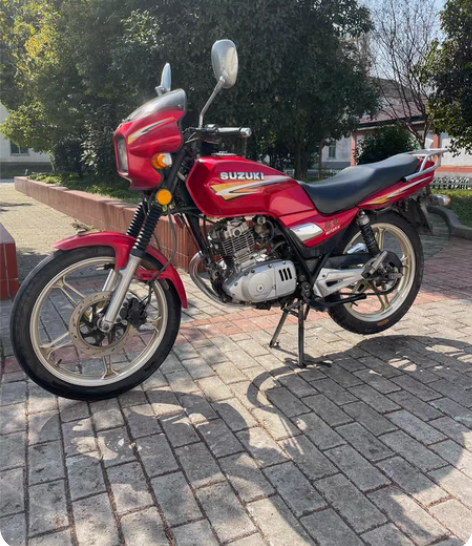 06年极品铃木钻豹到货 原版原漆 一键启动...