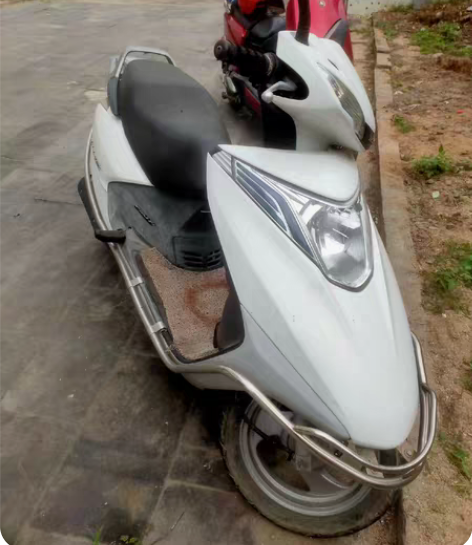 五羊本田睿御110cc8成正规店购入 国三...