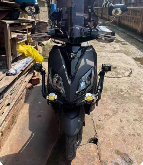 22年10月铃木uy-极地灰。改装件不出,...