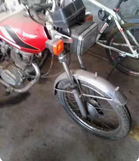 出让五羊本田125c一台，八成新， 感兴趣...