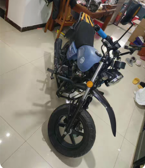 春风小狒狒经典摩托车，电喷125，声音静，...