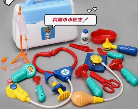 CIKOO仿真医生护士套装男孩女孩角色扮演...