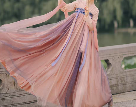 转卖汉服女中国风正品原创古装一庭春超仙白菜...