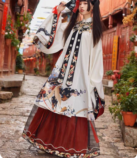 包邮十三余小豆蔻儿七月夕汉服汉元素服装 如...