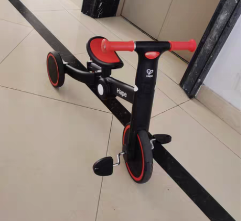 转卖Hape二合一儿童平衡车2岁+宝宝小孩...