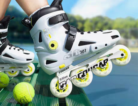 转卖穿过一次（因为疫情一学期就上过一次穿轮...