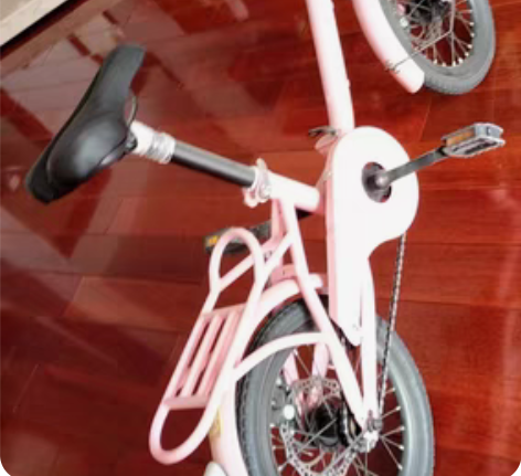 永久牌自行车,粉色尺寸24,骑过一回。可以...