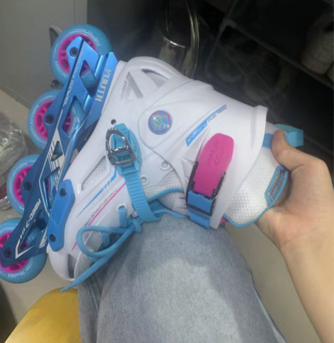 轮滑鞋旱冰鞋几乎没怎么穿过 37码的￥15...