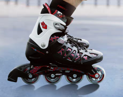 转卖美洲狮轮滑鞋成年溜冰鞋男女大学生滑轮鞋...