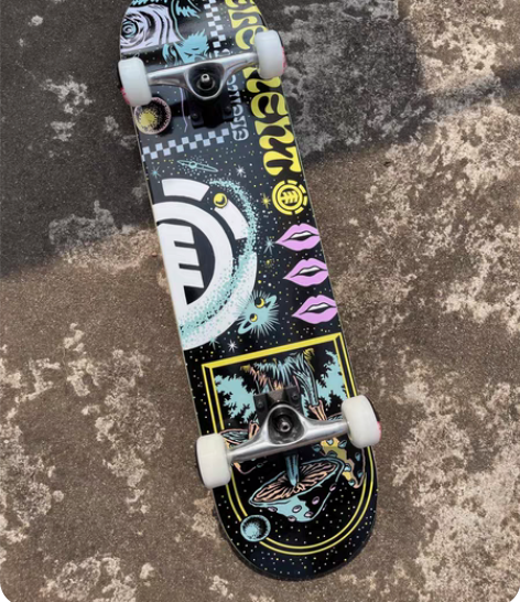 包邮element滑板整板 进口滑板 整套...