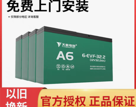 转卖【狂欢价】电动车电池天能48/60/7...