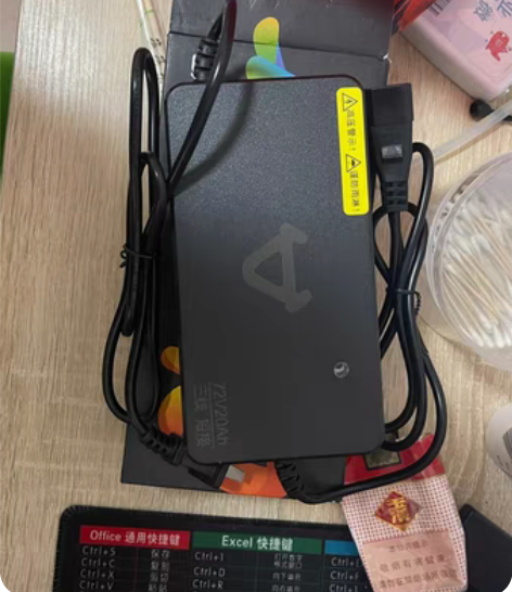 小牛g6t动力版72v铅酸充电器全新未使用...