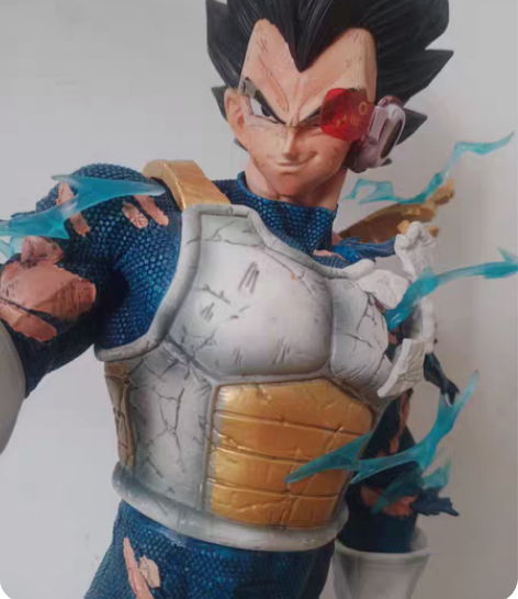 七龙珠超大号贝吉塔46㎝，手办模型，做工不...