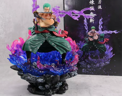 三刀流鬼泣阿修罗索隆海贼王GK和之国鬼岛三...