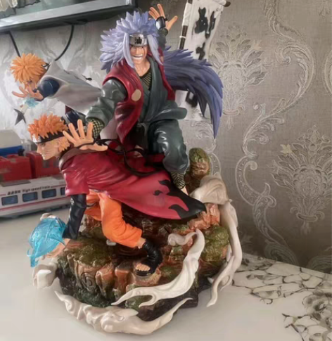 火影忍者手办模型鸣人三人组手办 感兴趣的话...