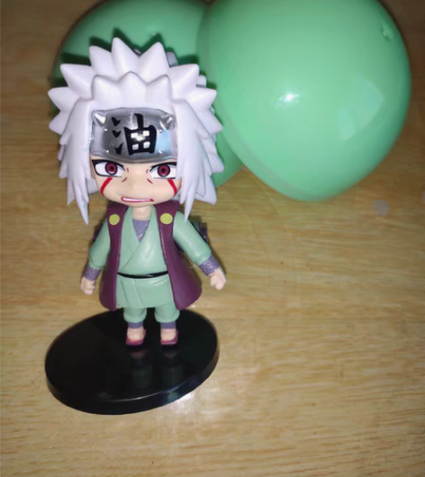 火影忍者自来也扭蛋 全新仅拆开拍照    ...