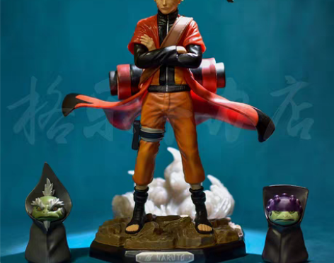 转卖火影忍者 gk 仙人模式 LS鸣人手办...