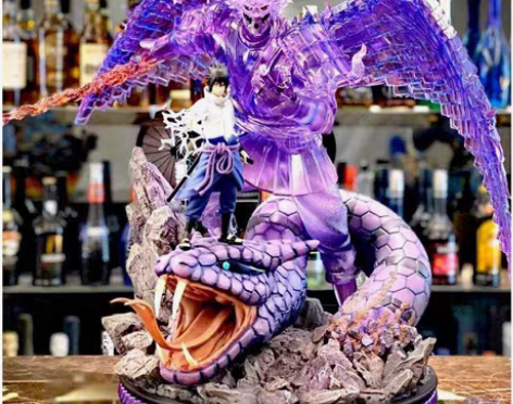 包邮火影忍者手办 盲盒GK斑鼬宇智波须佐能...