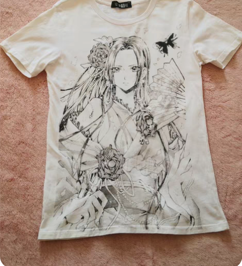 海贼王动漫 汉库克 女帝t恤 周边 手办，...