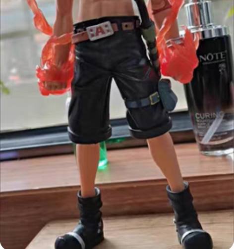 包邮海贼王 POP 火拳艾斯  手办汽车摆...