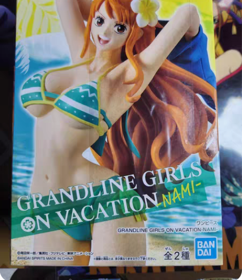 海贼王夏日假期，泳衣娜美，比坚尼款日本正版...