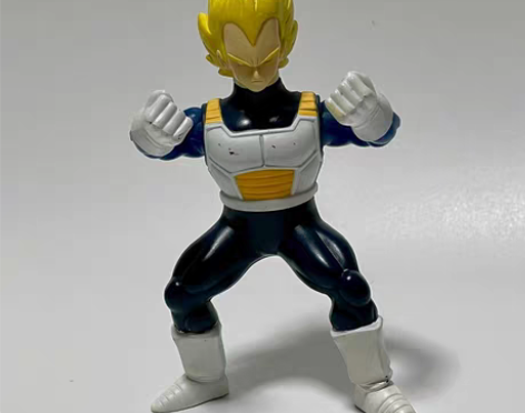 包邮龙珠超级赛亚人贝吉塔可动麦当劳玩具 日...