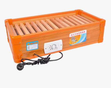 转卖实木取暖器家用烤火炉烤脚器电火桶电火箱...