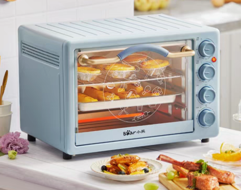 转卖小熊烤箱家用小型双层小烤箱烘焙多功能全...