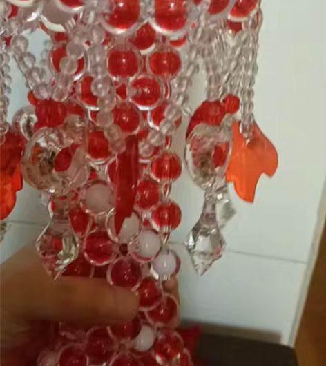 包邮纯手工串珠花瓶家居摆件 感兴趣的话点“...