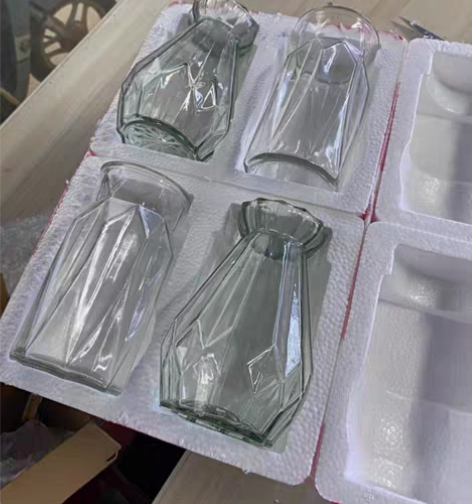 包邮花瓶4只11元包邮干花插花瓶玻璃上档次...