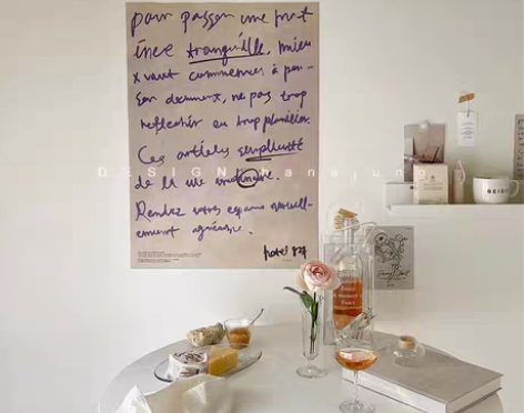 转卖巴黎法式复古风韩国ins法语浪漫慵懒手...