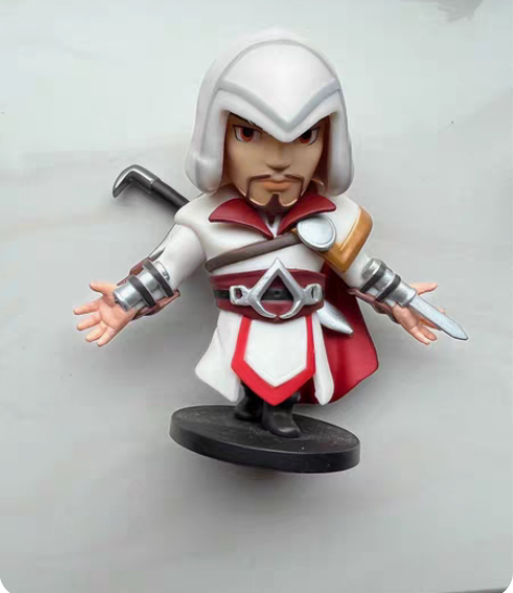 包邮17年上海Uplay展刺客信条卡通手办...