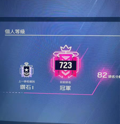 包邮彩虹六号 彩六 R6 白金 翡翠 钻石...