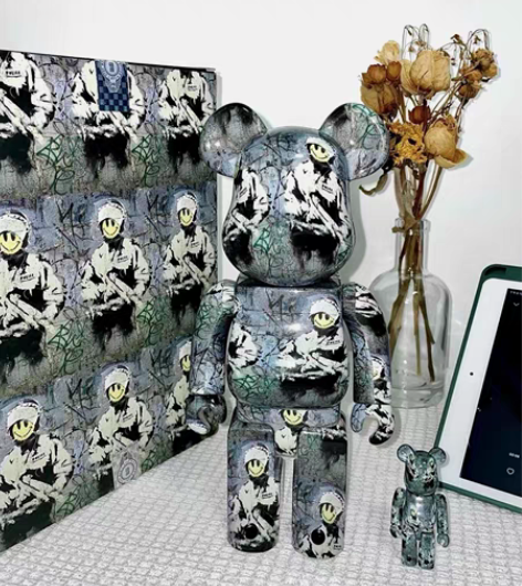 包邮清库存Bearbrick Banksy...