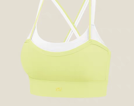 转卖【狂欢价】VfU假两件运动内衣女美背减...