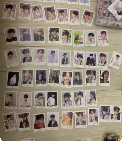 包邮时代少年团饭制小卡 签名小卡 辐射贴纸...