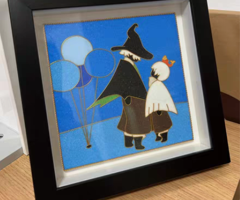 光遇周边 掐丝彩砂，送滴胶钥匙扣，首页看图...