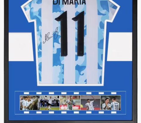 迪玛利亚 2021美洲杯阿根廷队夺冠 亲笔...