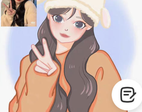 （白菜价）甜酷鸭鸭风鸭风Q版手绘头像定制设...