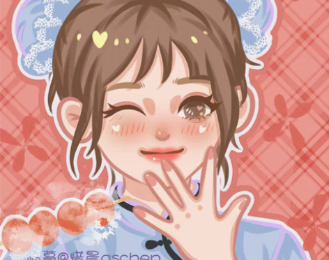 卡通头像｜可爱鸭鸭风头像约稿大头卡通手绘定...