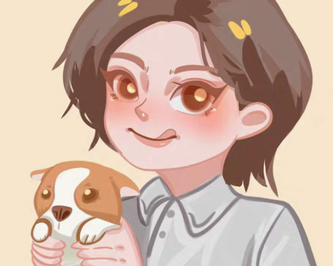 鸭鸭风Q版手绘头像定制情侣宠物真人动漫转卡...