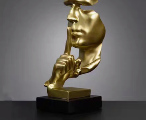 包邮轻奢沉默是金客厅酒柜装饰品摆件创意家居...