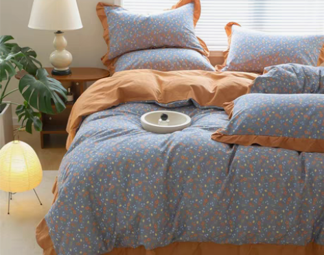 包邮高端加厚磨毛四件套全棉纯棉床单被套轻奢...