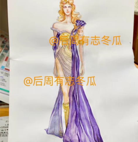服装效果图代画！！！（接定制！） 根据画面...