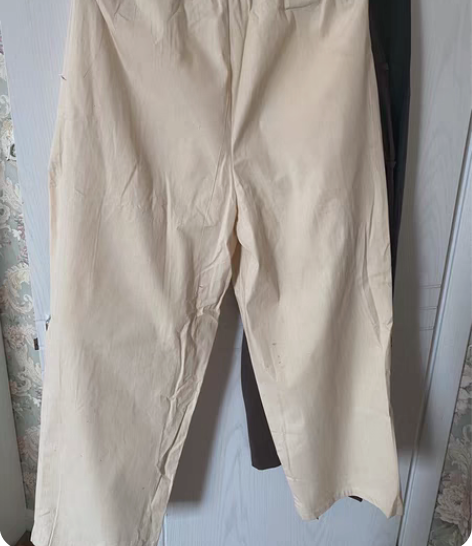 包邮服装设计作业白坯样衣 男装样裤已缝合 ...