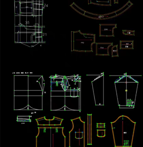 服装CAD制版 旗袍制版 童装制版 女装制...