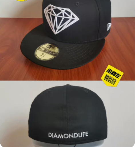 DiamondNew Era钻石嘻哈帽棒球...
