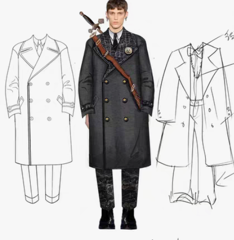 服装设计，效果图代画，女装，男装，童装。 ...